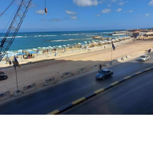 شقة 175متر مفروشة بانوراما البحر وشواطئ العصافرة