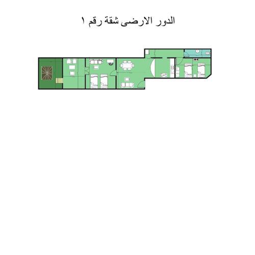 1or2 Ground Chalets 2 Bedrooms villa114 Green Beach