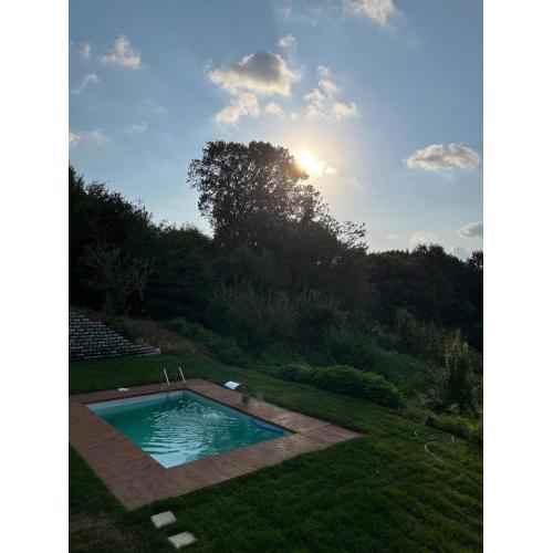 2 Katlı Villa İçerisinde Havuzlu Konaklama