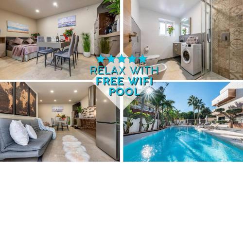 [2 min from the sea] pool, comfort and free WiFi