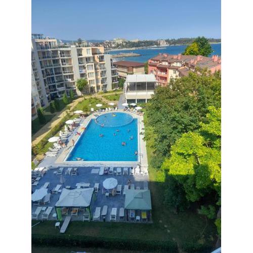 3 Room Penthouse Apartment with fantastic Seaview and big Terraces OASIS Ravda