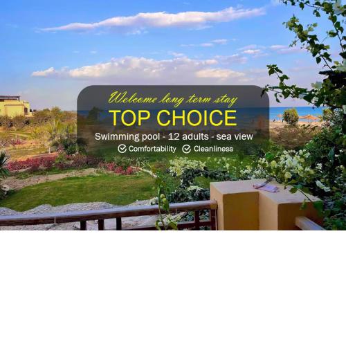 5-BR beachfront Villa on Red Sea - stunning view