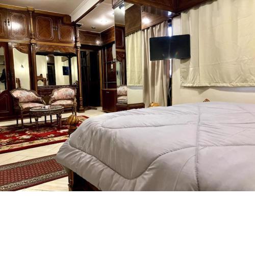 5-Min to Nile 4-Brs spacious Apt in Maadi