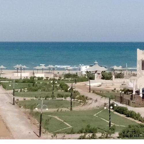 شالية غرفتين للإيجار في راس سدر قريه بلوا لاجون ليلاتين اقل حجز