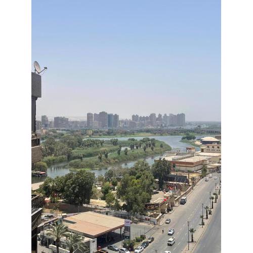 الجيزة شقة ذات غرفتين ترى النيل