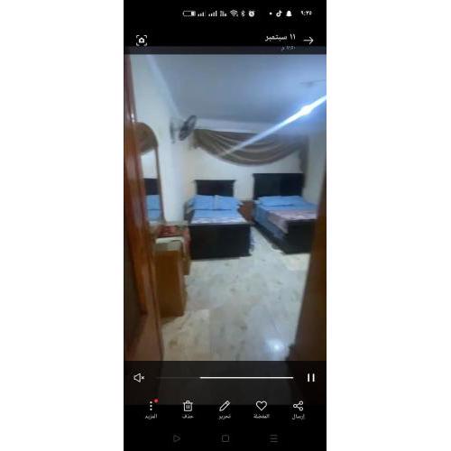 شقة مفروشة بير مسعود
