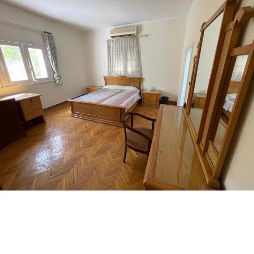 A cozy room with private bathroom