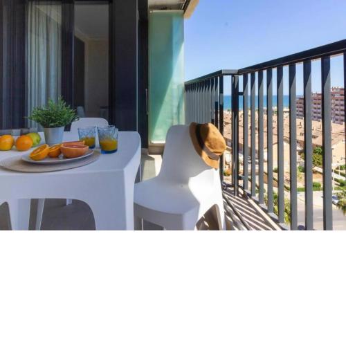 Alboraya Apartamento con vista al mar y piscina