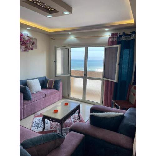 Alzohour Family condo with panoramic sea view