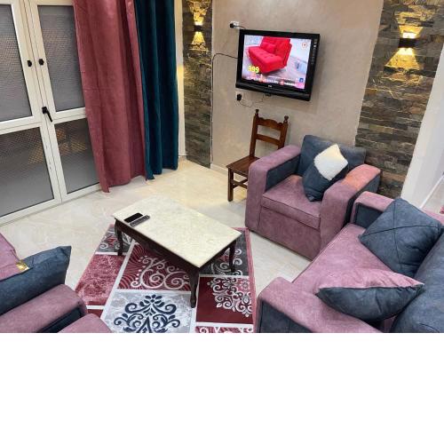 Alzohour Family condo with panoramic sea view