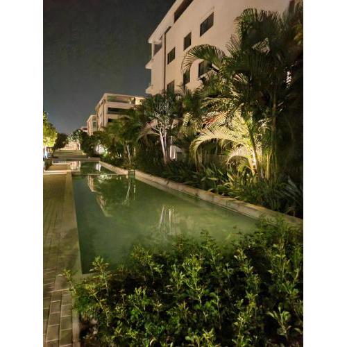 Apartment furnished lake view