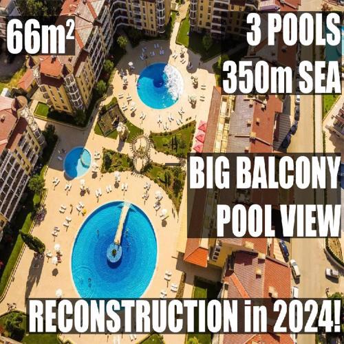 Apartment Hany - 3 pools, SPA, gym, playgrounds