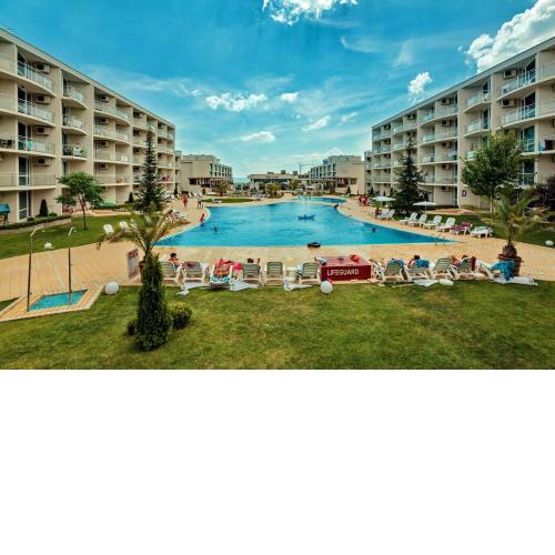 Apartment with terrace in Spa Complex
