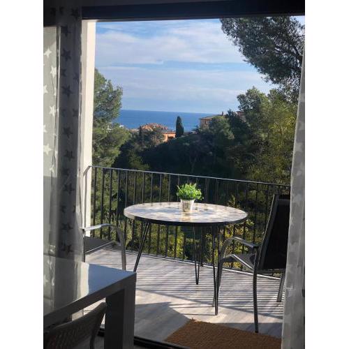 Apartments in the forest with sea view