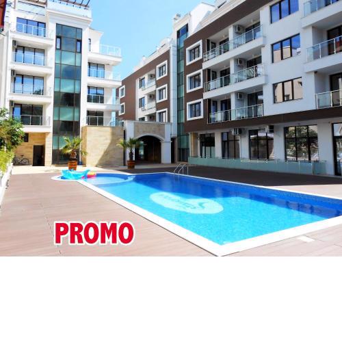 Apartments Stamopolu Lux with pool view