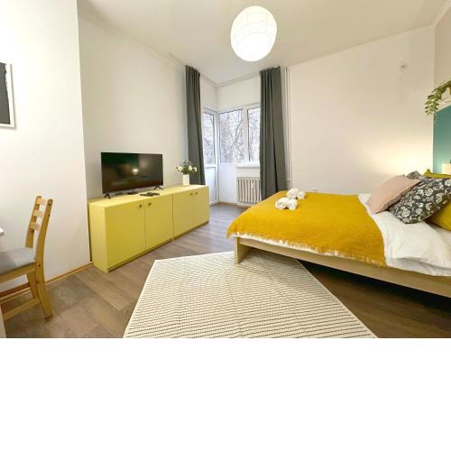 Aurora Abode - Top Center 1 BDR Fast Wi-fi