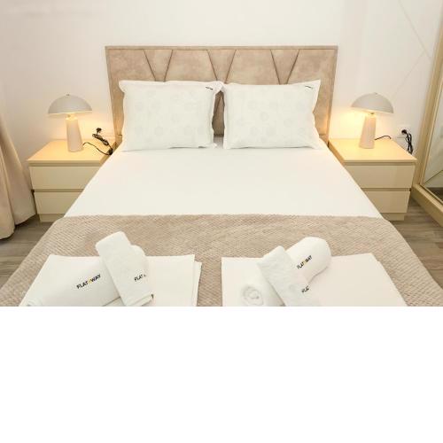 Azur Delux -1BD Flat with Parking & Pool