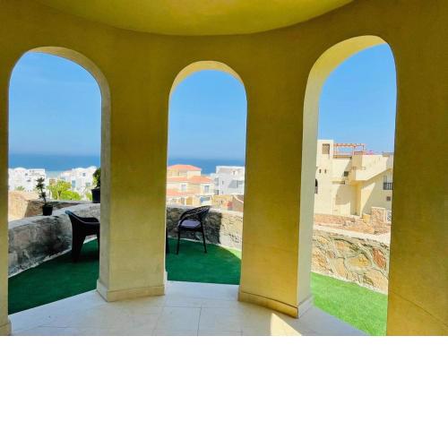 Azzurra Sahl Hashesh 1 bedroom Apartment with Garden and Sea view!