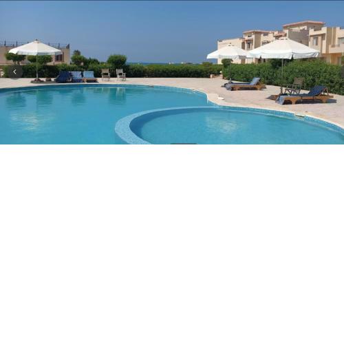 Beach and pools front challet in Ras Sudr