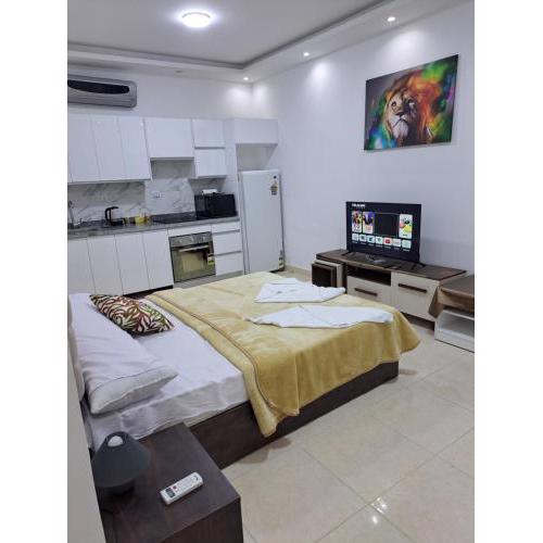 Beach front 2BR at elkarma hotel & aqua park