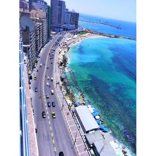 Beach front Fully finished apartments in Sidibishr, Alexandria