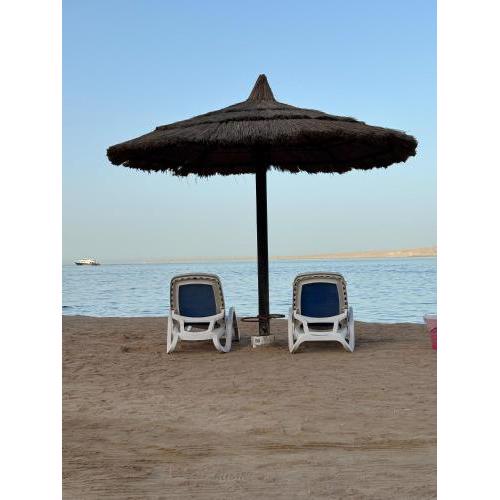 Beachfront studio at The View Residence Hurghada