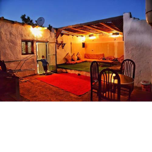 bedouin home in light house
