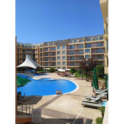 Big comfortable apartment with 2 bedrooms Pollo Resort Sunny Beach