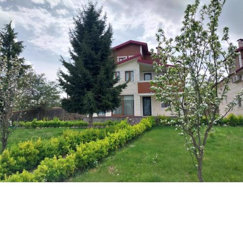 Big garden and sea view villa