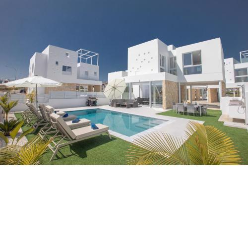 Blue Island Villa, Protaras-Centre SeaView Villa- 200m From Beach