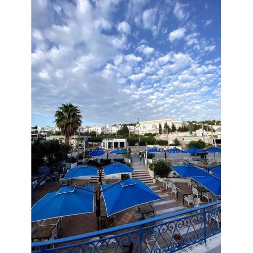 Blue terrace