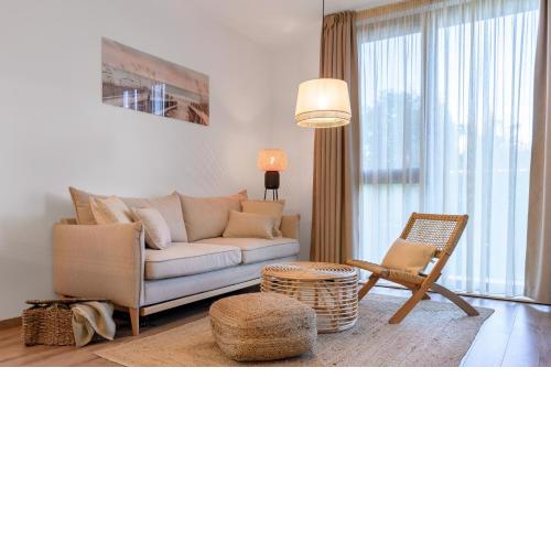 Boho Sea View One-bedroom Pool & SPA apartment