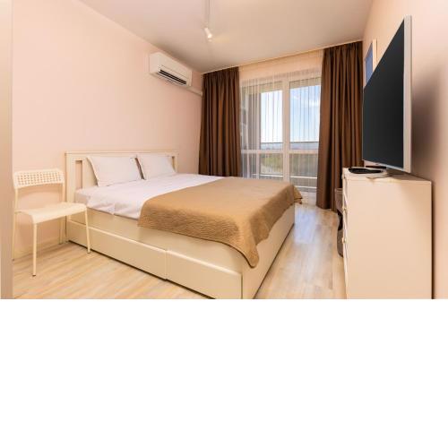 Bright and Cozy 1BD Flat in Plovdiv with Parking