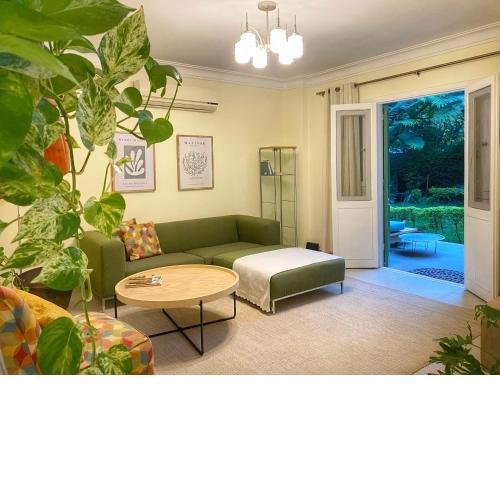 Bustan 2 BR Apt with Garden