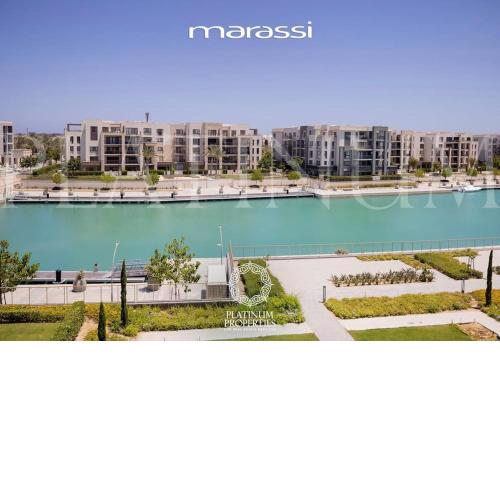 Canal view chalet in Marassi 3 Bedrooms plus maid's room