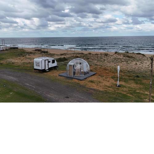 Caravan Serenity - Huzurlu bir karavan tatili ve sobalı kış bahçemiz