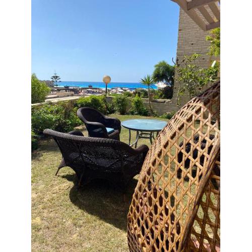 Chalet for Rent, Ground Floor in Zamorda Village with Private Garden and Sea View