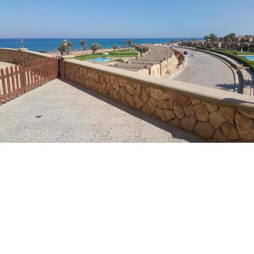 Chalet Ground floor two bedrooms With largeTerrace In Stella Di Mare sea view Ain El Sokhna for Families Only