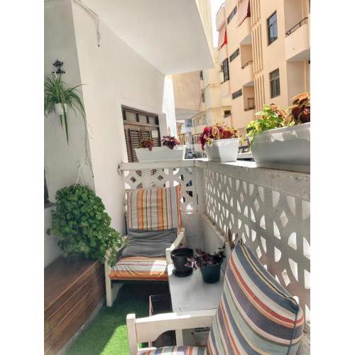 Charming Studio in El Medano 40 m² enclosed garden