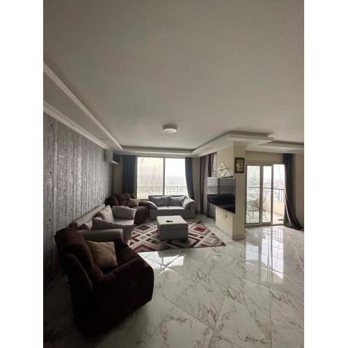 Charming sunset, Panoramic Nile view& pyramid view