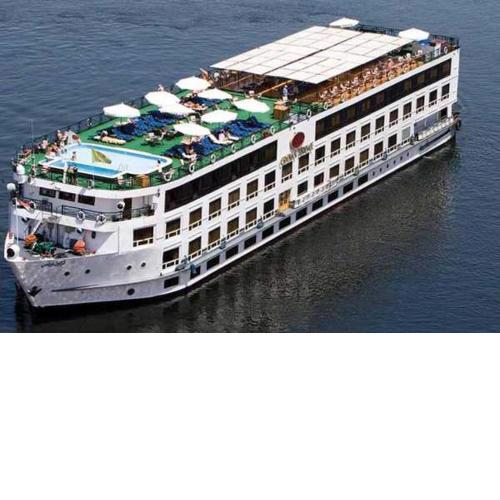Cleopatra Nile 5 Star every Friday from Aswan for 3 Nights Every Monday from Luxor 4 Nights