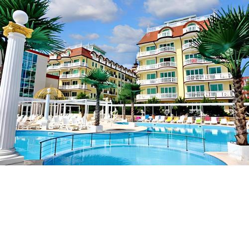 Coastal Studio with Sea View in Elenite 40m² + Pool