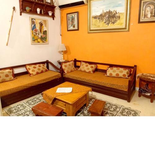 Comfortable apartment in Tunis 55 m² with city terrace view