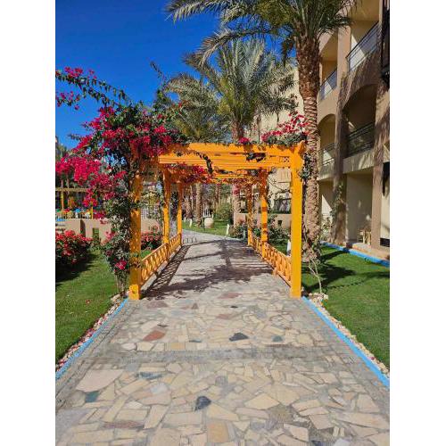 Comfortable studio in hotel 4 stars with private beach for non-egyptians only