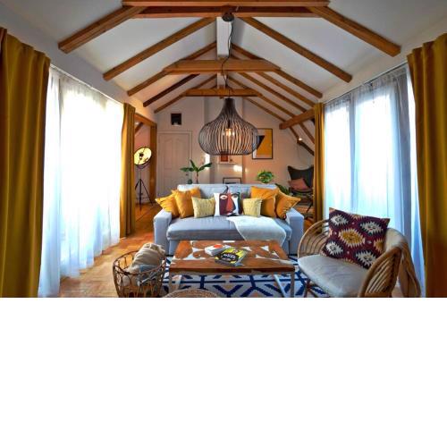 Contemporary Boho Style Loft Sofia Center