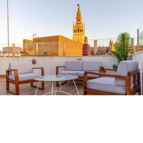 Conteros Dúplex - Terraza vistas a la Giralda