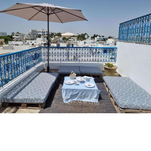 Cosy 1bdr, with a terasse in heart of Sidibou