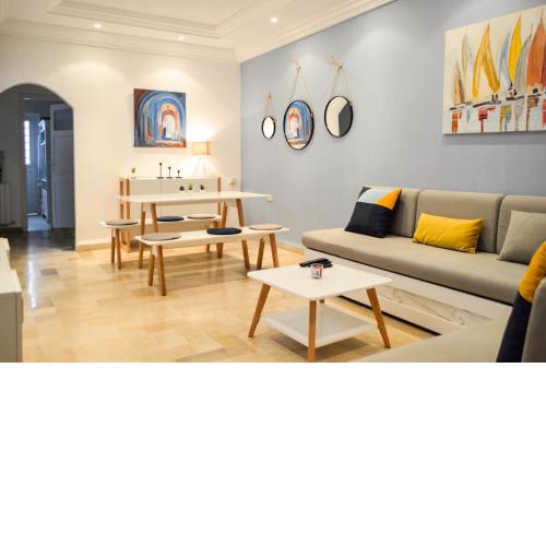 Cosy apartment @ La marsa Corniche-Beach
