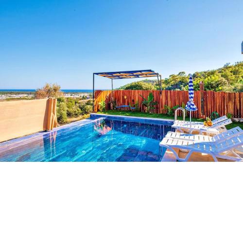 Deniz Manzaralı Taş Villa Uyku 2