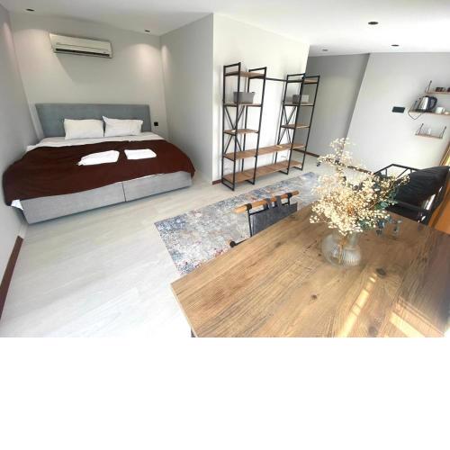 Double studio with a big balcony and nice view 51